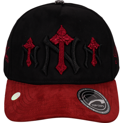 Gorra Top Caps de Gamuza "Actitud Rebelde-013