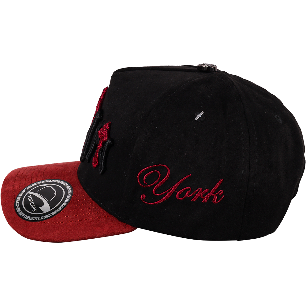 Gorra Top Caps de Gamuza "Actitud Rebelde-013