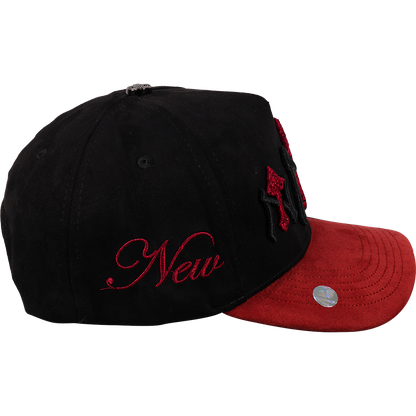 Gorra Top Caps de Gamuza "Actitud Rebelde-013