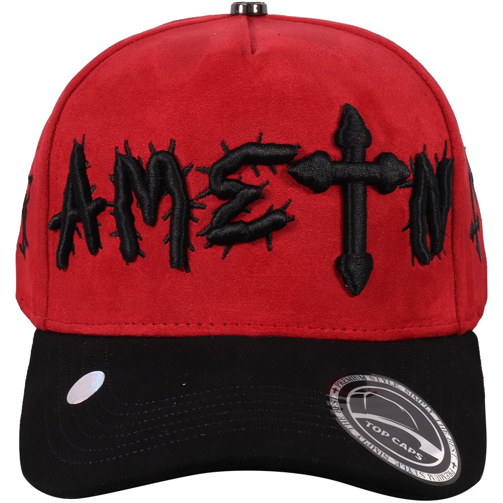 Gorra Top Caps de Gamuza "AMEN"-010
