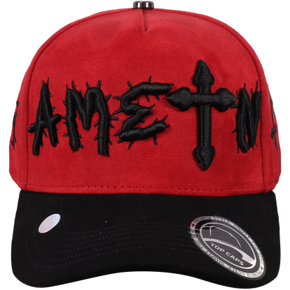 Gorra Top Caps de Gamuza "AMEN"-010