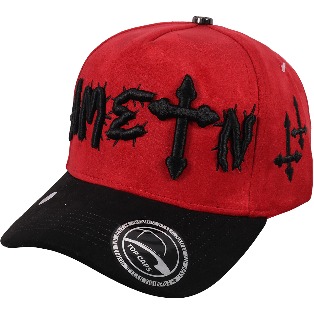 Gorra Top Caps de Gamuza "AMEN"-010