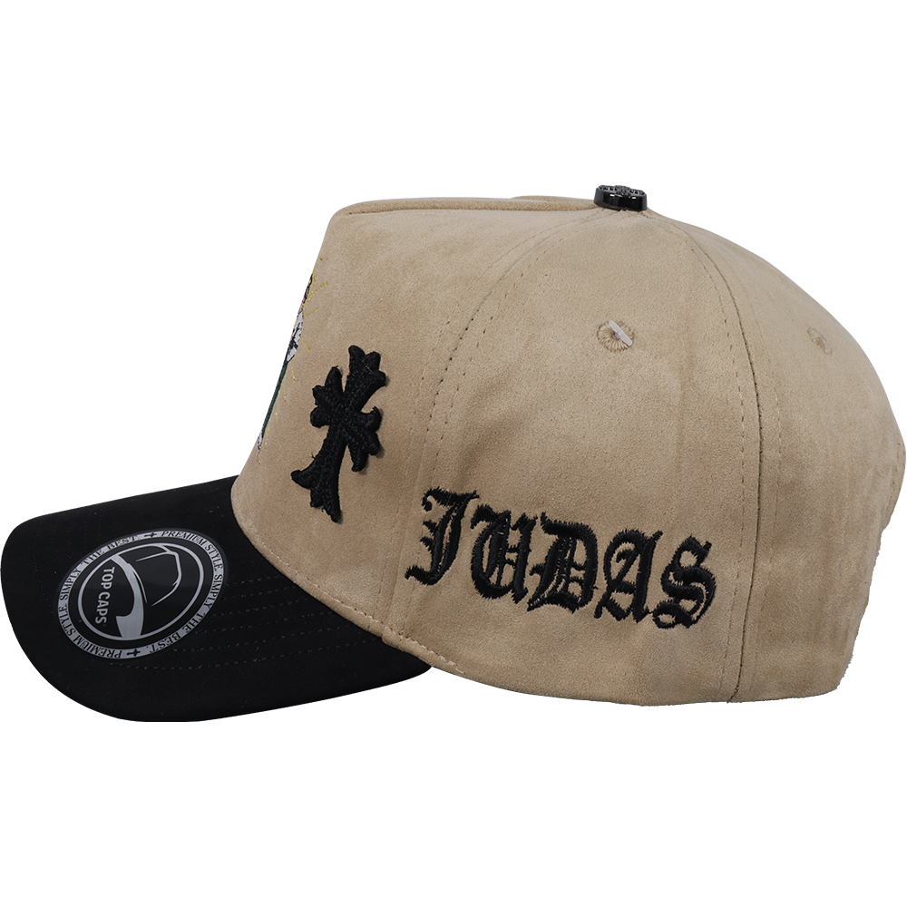 Gorra Top Caps de Gamuza Premium "San Judas Tadeo"  Exclusividad y Estilo Urbano-006