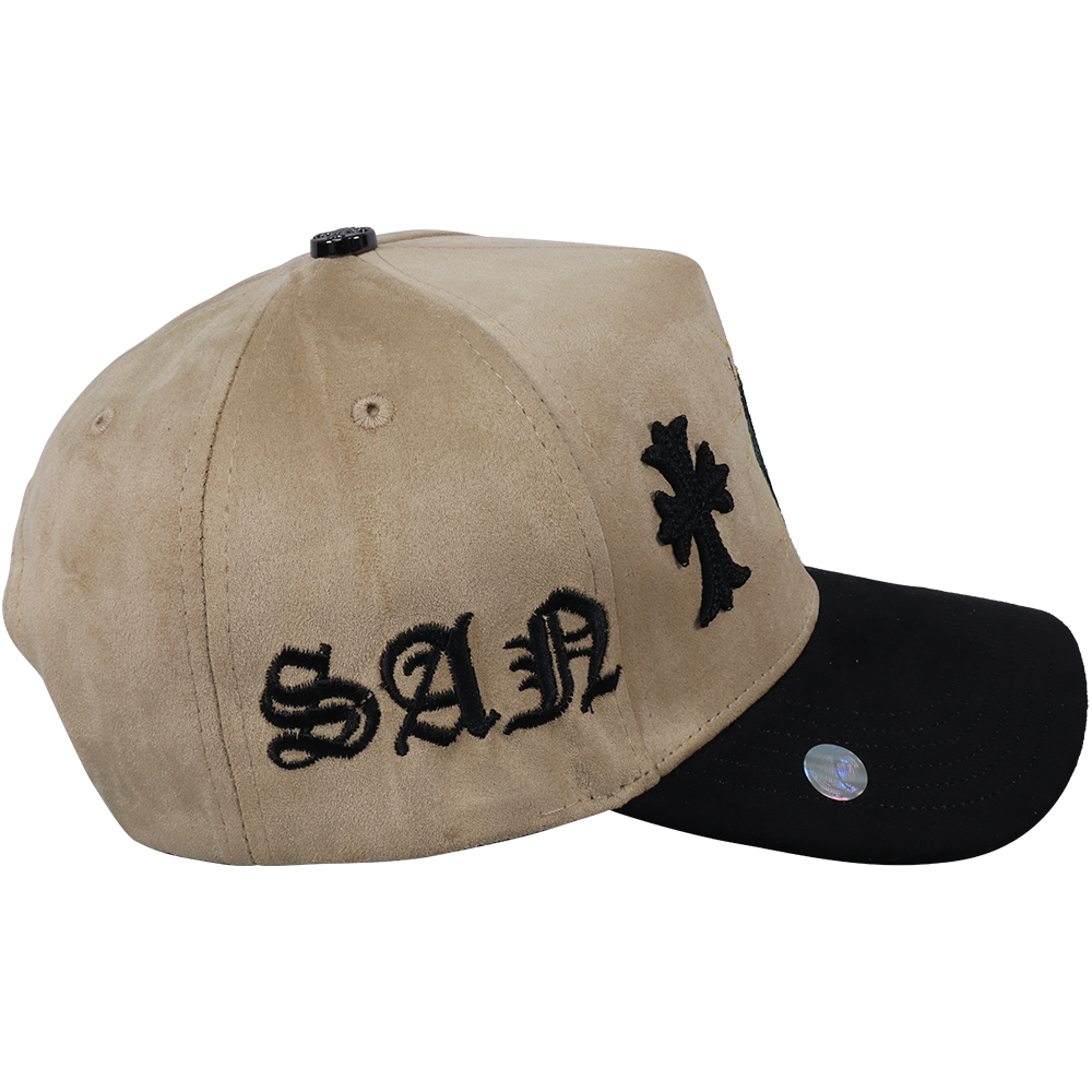 Gorra Top Caps de Gamuza Premium "San Judas Tadeo"  Exclusividad y Estilo Urbano-006