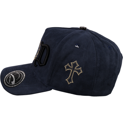 Gorra Top Caps de Gamuza Premium "G.O.D"  y Estilo Snapback-022