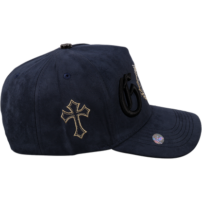Gorra Top Caps de Gamuza Premium "G.O.D"  y Estilo Snapback-022