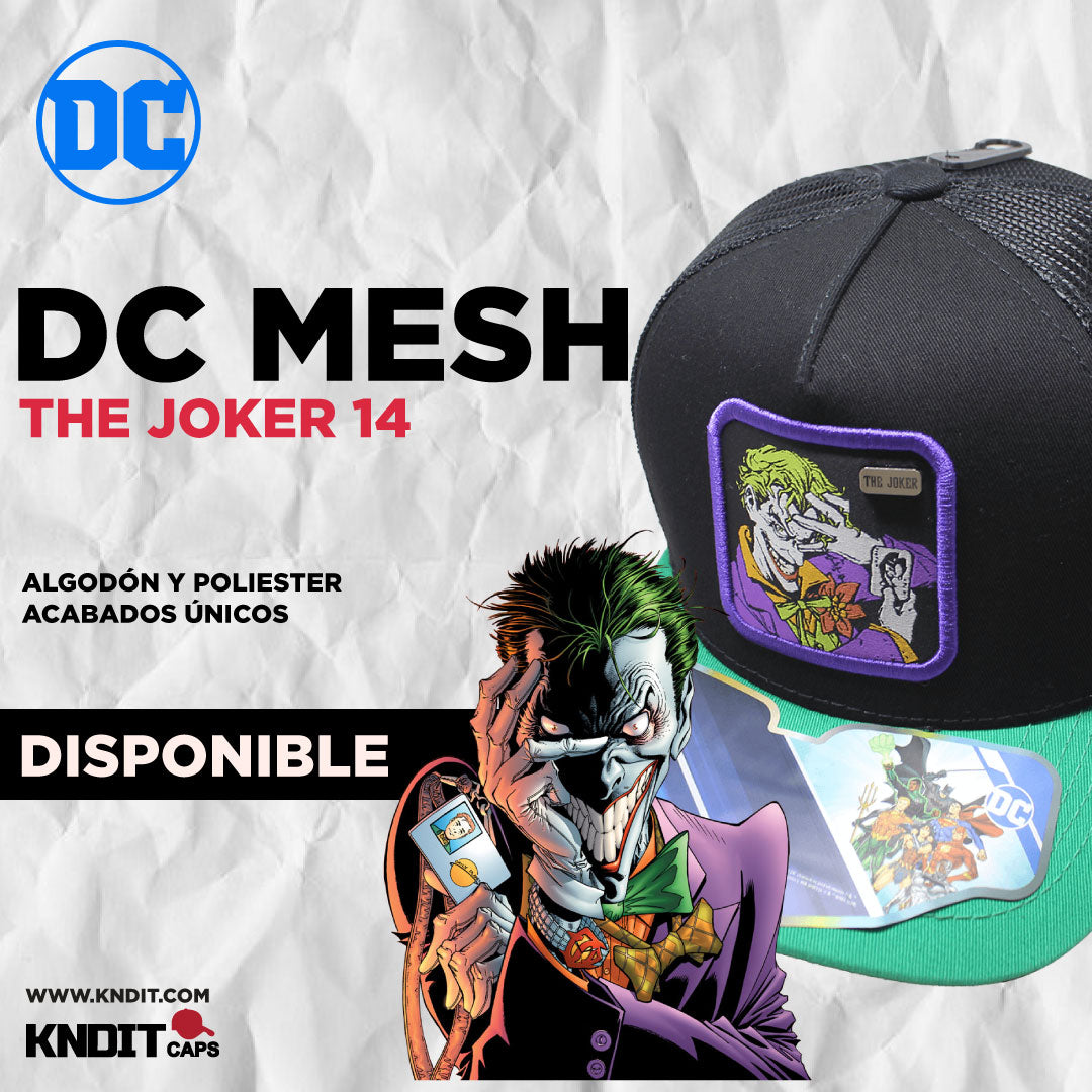 Gorra Trucker The Joker by Dc comics Warner Bros 14