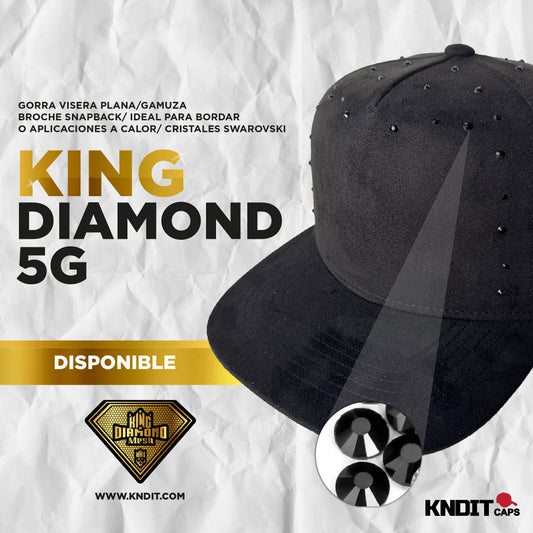 Gorra Kingdiamond 5G acabados premium