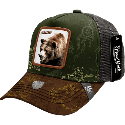 Gorra Animales Trucker "PNY ZOO" GRIZZLY 403