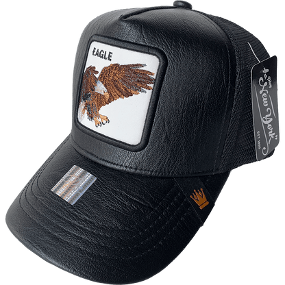 Gorra Animales "PLAYCURPIEL" Acabado de Piel