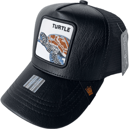 Gorra Animales "PLAYCURPIEL" Acabado de Piel