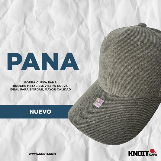 Gorra Pana , visera curva