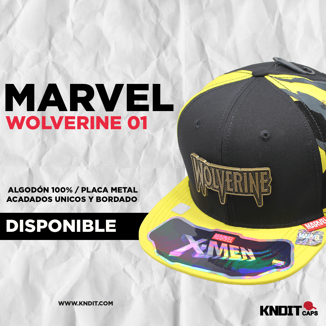 Gorra X-Men Marvel Comics 100% Algodón 04