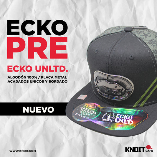 Gorra Ecko Unltd Algodón Premium 901