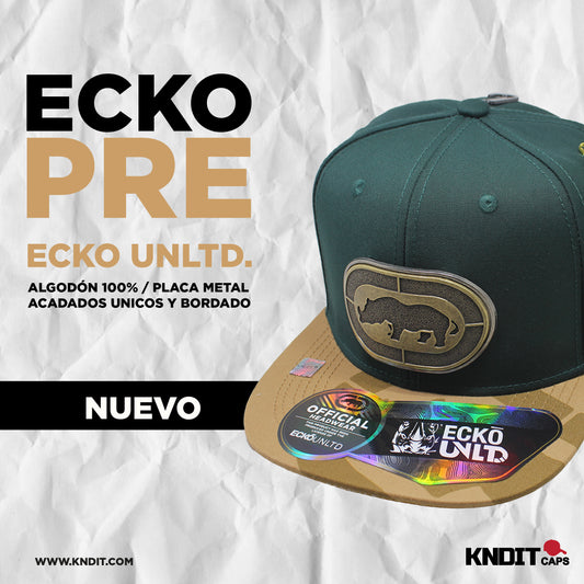 Gorra Ecko Unltd Algodón Premium 902