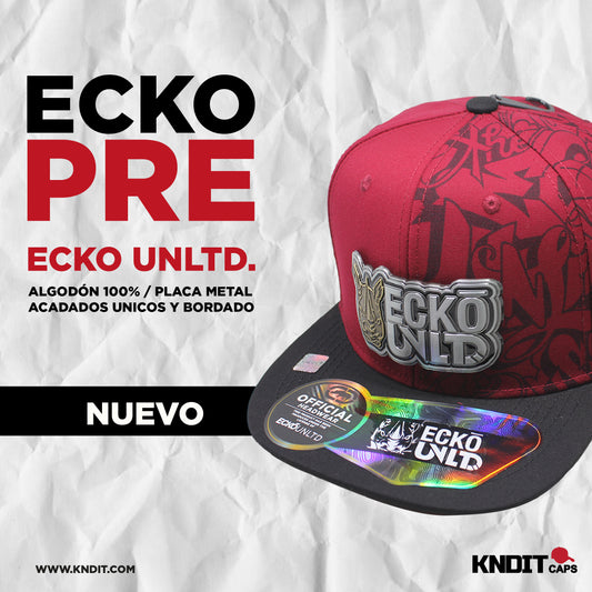 Gorra Ecko Unltd Algodón Premium 903