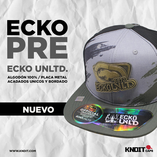 Gorra Ecko Unltd Algodón Premium 904
