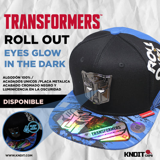 Gorra Transformers Roll Out Glow in the dark_05