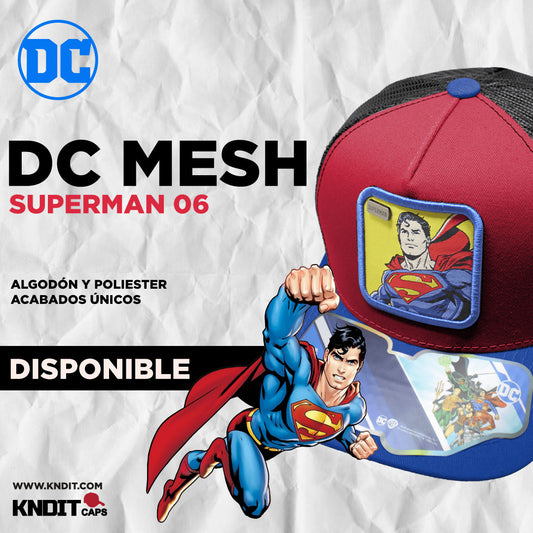 Gorra Trucker Superman by Dc comics Warner Bros 06