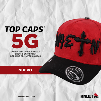Gorra Top Caps de Gamuza "AMEN"-010