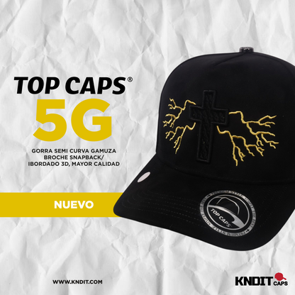 Gorra Top Caps de Gamuza Premium "Streetwear & Edge" -016