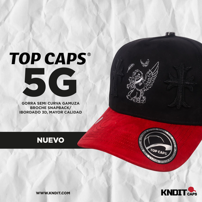 Gorra Top Caps de Gamuza "Premium Style Angel-023