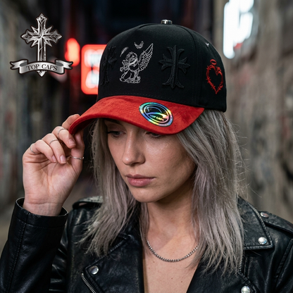 Gorra Top Caps de Gamuza "Premium Style Angel-023