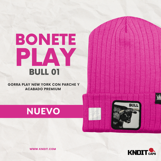 Bonete "PLAY NEW YORK" Bull 01