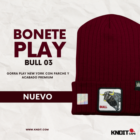 Bonete "PLAY NEW YORK" Bull 02