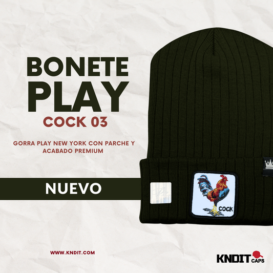 Bonete "PLAY NEW YORK" Cock 03