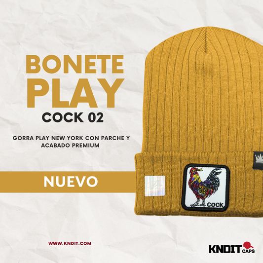 Bonete "PLAY NEW YORK" Cock 02