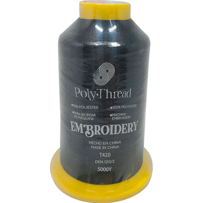 Hilo para bordar 5000Y calidad premium 2 mm- caja 60 pzas