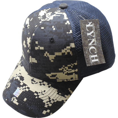 Gorra "CAMOMESHPRE"  Malla Posterior Velcro Camuflaje Pixeles