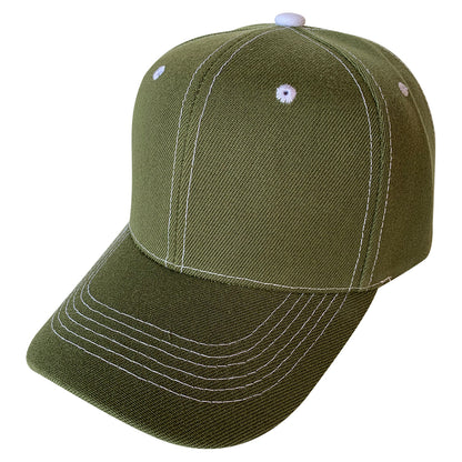 Gorra "ALH" Acrílico Liso con Hilo Bicolor