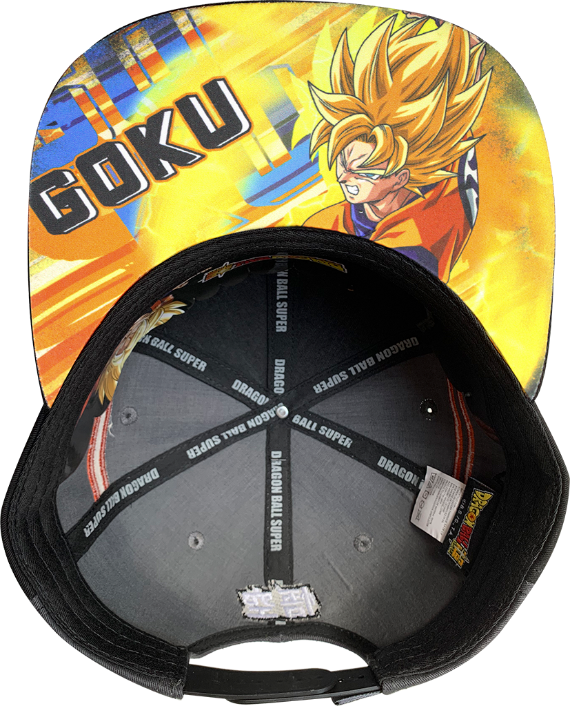 Gorra Gorra Dragon Ball Super con bordado Kanji de Goku  (DBS0009)
